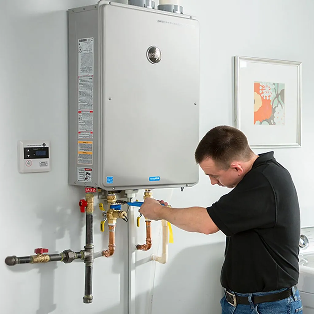 tankless water heater repair in Clontarf, MN